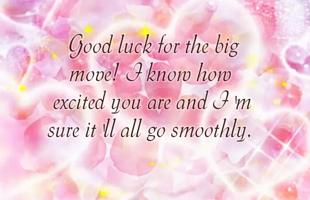 Good Luck In Your New Home Good Luck In Your New Home