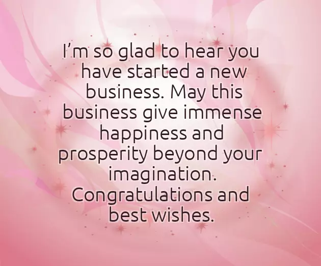 Congratulations On Your Business Venture Congratulations On Your Business Venture