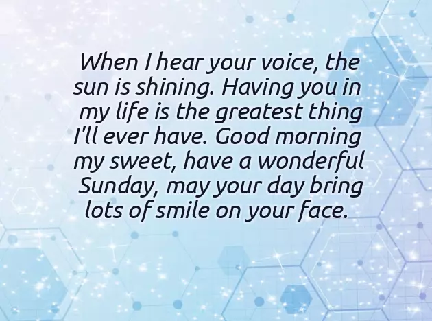 Good Morning Have A Lovely Sunday