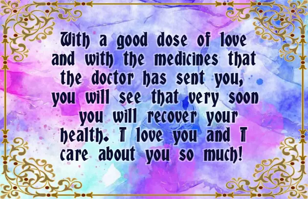 Quick Recovery My Love