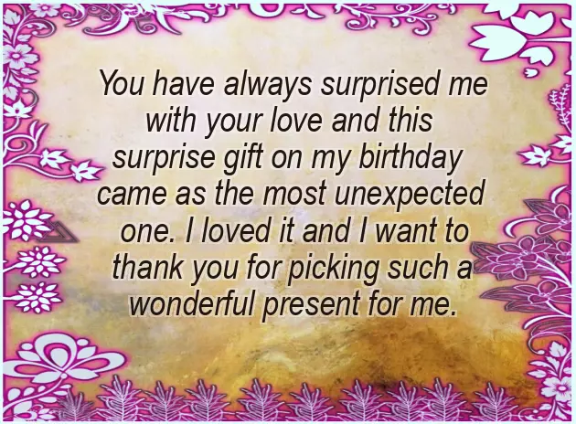 Unexpected Surprise Quotes