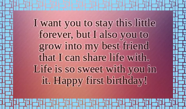 New Born Baby Wishes To Mother