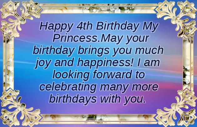 Happy Birthday My Princess Wishes