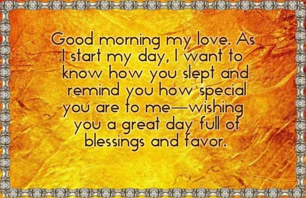 Girlfriend Good Morning Wish