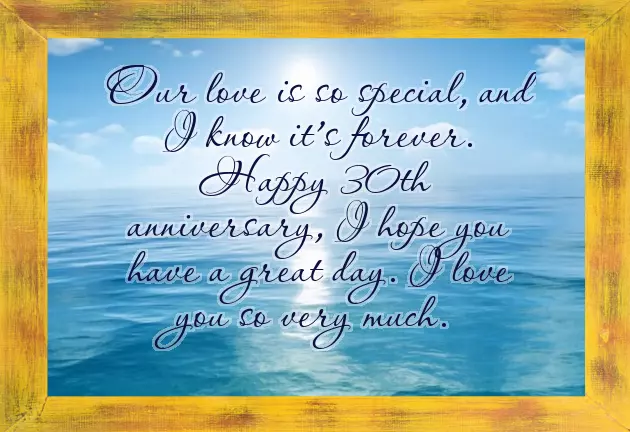 Happy 30Th Wedding Anniversary To My Parents
