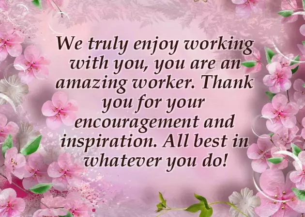 Congratulations For Good Work