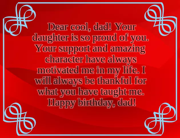 Inspirational Birthday Wishes For Father