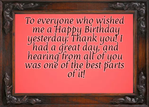 Thank You For The Wishes Thank You For The Wishes