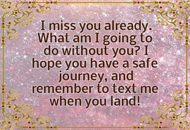 Safe Journey Wish Safe Journey Wish