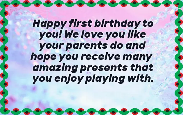 Birthday Wishes For One Year Old Baby Boy Birthday Wishes For One Year Old Baby Boy