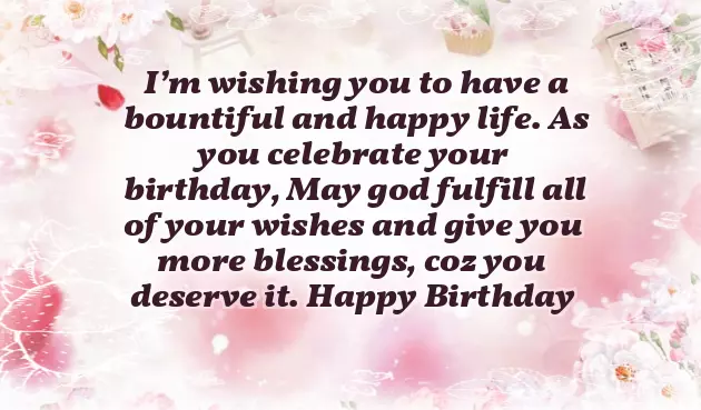 Religious Birthday Message Religious Birthday Message