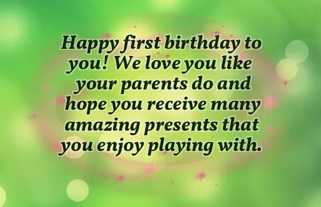 Happy Birthday 1 Year Happy Birthday 1 Year