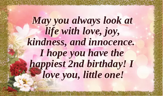 Birthday Wishes For 2 Year Baby Birthday Wishes For 2 Year Baby