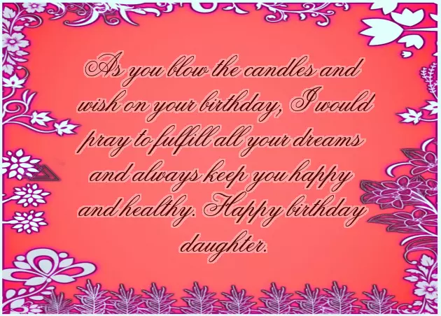 Sweet Words For Daughters Birthday Sweet Words For Daughters Birthday