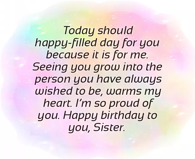 Happy Birthday To My Only Sister Happy Birthday To My Only Sister