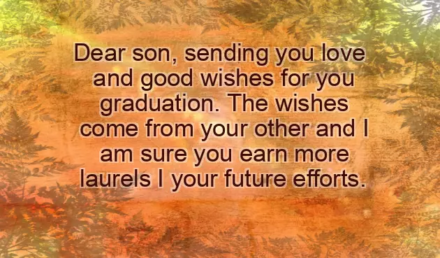 Graduation Message For Son From Mother Graduation Message For Son From Mother