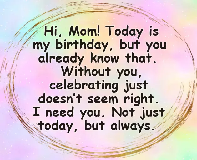 Write A Letter To Your Mother Wishing Her Happy Birthday Write A Letter To Your Mother Wishing Her Happy Birthday