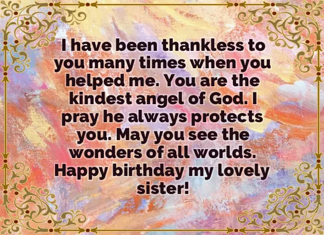 Birthday Wishes To My Sweet Sister Birthday Wishes To My Sweet Sister