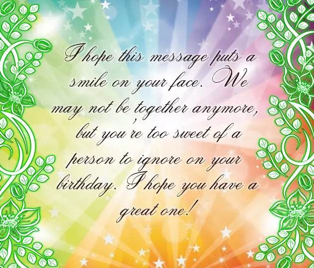 Wishing Happy Birthday To My Ex Girlfriend Wishing Happy Birthday To My Ex Girlfriend