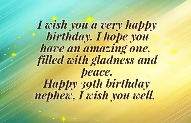 Happy 35Th Birthday Nephew Happy 35Th Birthday Nephew