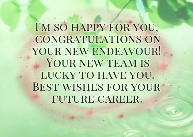 Congratulations On Your Career Congratulations On Your Career