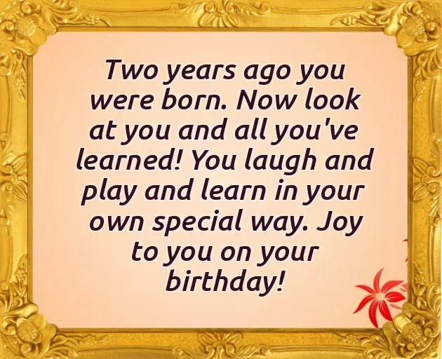 2 Year Old Granddaughter Birthday Wishes 2 Year Old Granddaughter Birthday Wishes