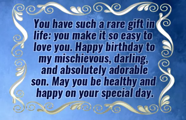 Special Words For Son On His Birthday Special Words For Son On His Birthday