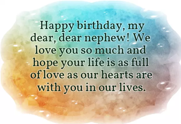 Birthday Wishes For Younger Nephew Birthday Wishes For Younger Nephew
