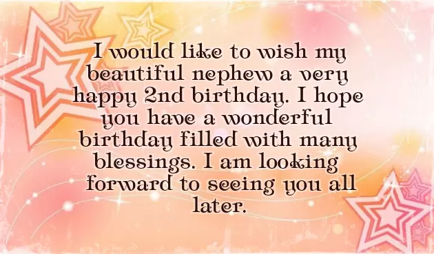 Birthday Wishes For A 2 Year Old Nephew Birthday Wishes For A 2 Year Old Nephew