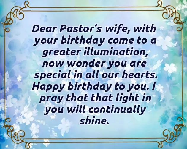 Birthday Greetings To Pastors Wife Birthday Greetings To Pastors Wife