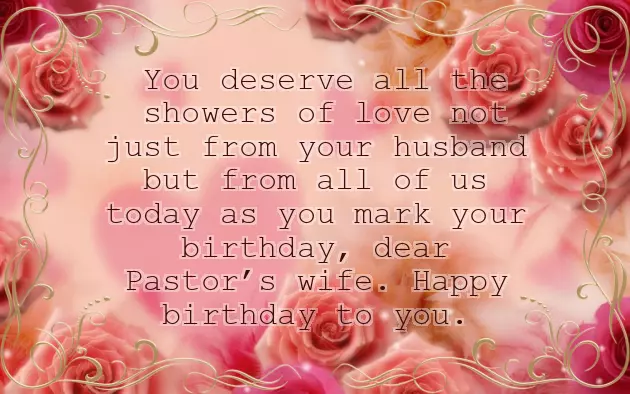 Birthday Greetings To Pastors Wife Birthday Greetings To Pastors Wife