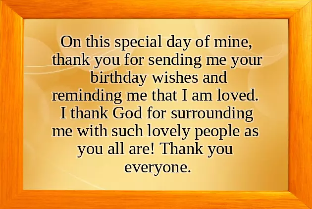 Facebook Birthday Wishes Thank You Facebook Birthday Wishes Thank You