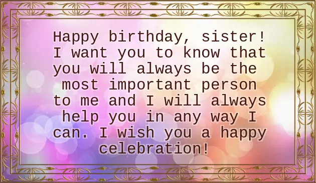 Best Birthday Wishes To Younger Sister Best Birthday Wishes To Younger Sister