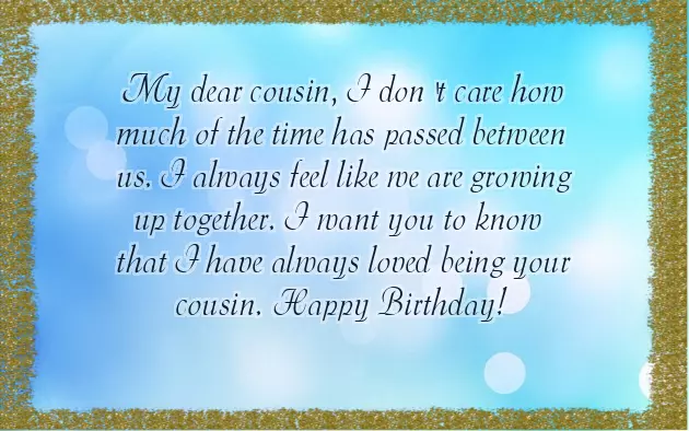 Birthday Wish For My Cousin Birthday Wish For My Cousin