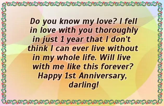 First Wedding Anniversary Message For Husband First Wedding Anniversary Message For Husband