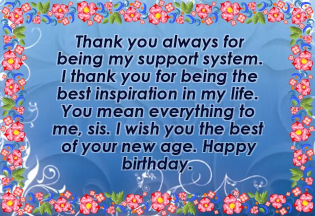 Birthday Wishes For A Sister Birthday Wishes For A Sister