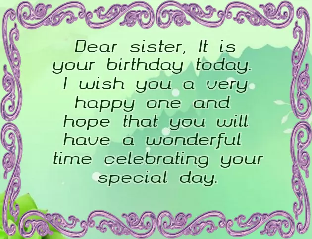 Sister Quotes For Birthday Wishes Sister Quotes For Birthday Wishes