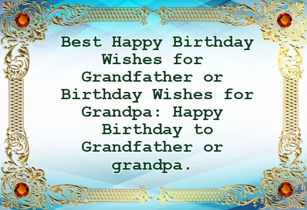 75Th Birthday Wishes For Grandfather 75Th Birthday Wishes For Grandfather