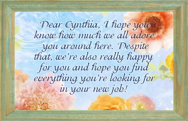 Congratulations On Your Career Congratulations On Your Career