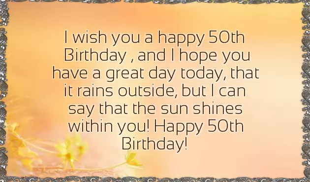 Happy 50Th Brother Happy 50Th Brother