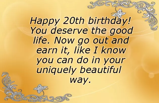 Happy 20 Bday Happy 20 Bday