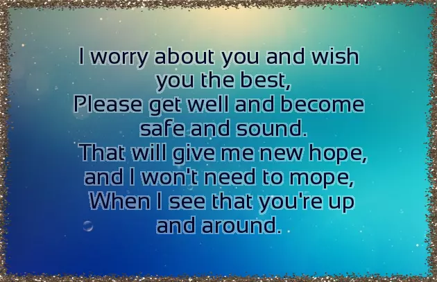 Well Wishes For A Sick Friend Well Wishes For A Sick Friend