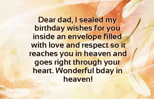 Birthday Greeting For Father In Heaven Birthday Greeting For Father In Heaven