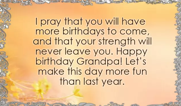 Birthday Greetings To Grandpa Birthday Greetings To Grandpa