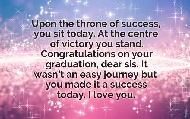 Congratulations Sister On Your Graduation Congratulations Sister On Your Graduation