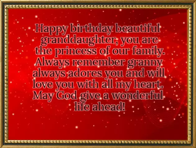 Happy Birthday Great Granddaughter Verses Happy Birthday Great Granddaughter Verses