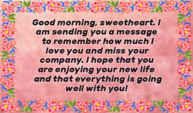 A Sweet Good Morning Message For Her A Sweet Good Morning Message For Her