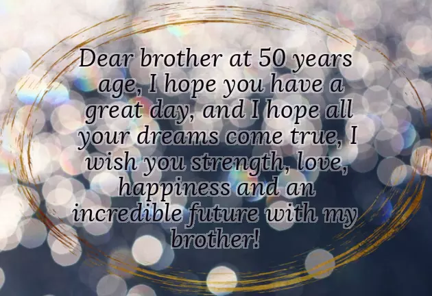 Happy 50Th Brother Happy 50Th Brother