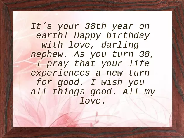 Happy 35Th Birthday Nephew Happy 35Th Birthday Nephew