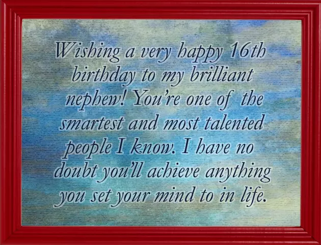 Happy 16Th Birthday Wishes Happy 16Th Birthday Wishes